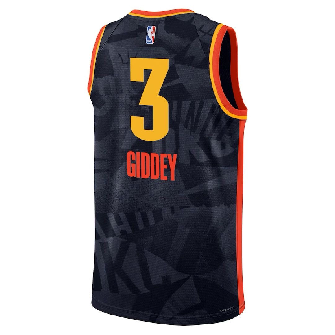 Josh Giddey Oklahoma City Thunder Jersey