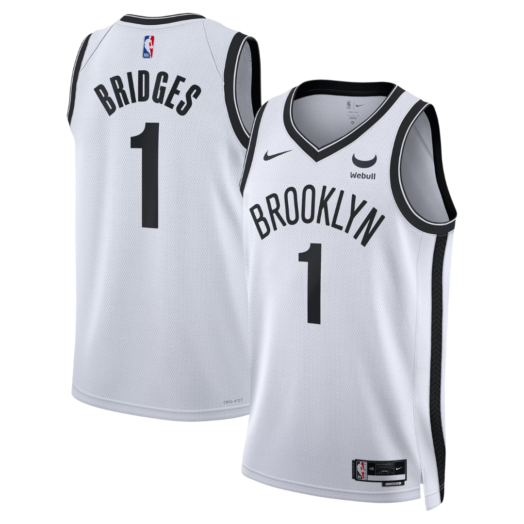 Mikal Bridges Brooklyn Nets Jersey