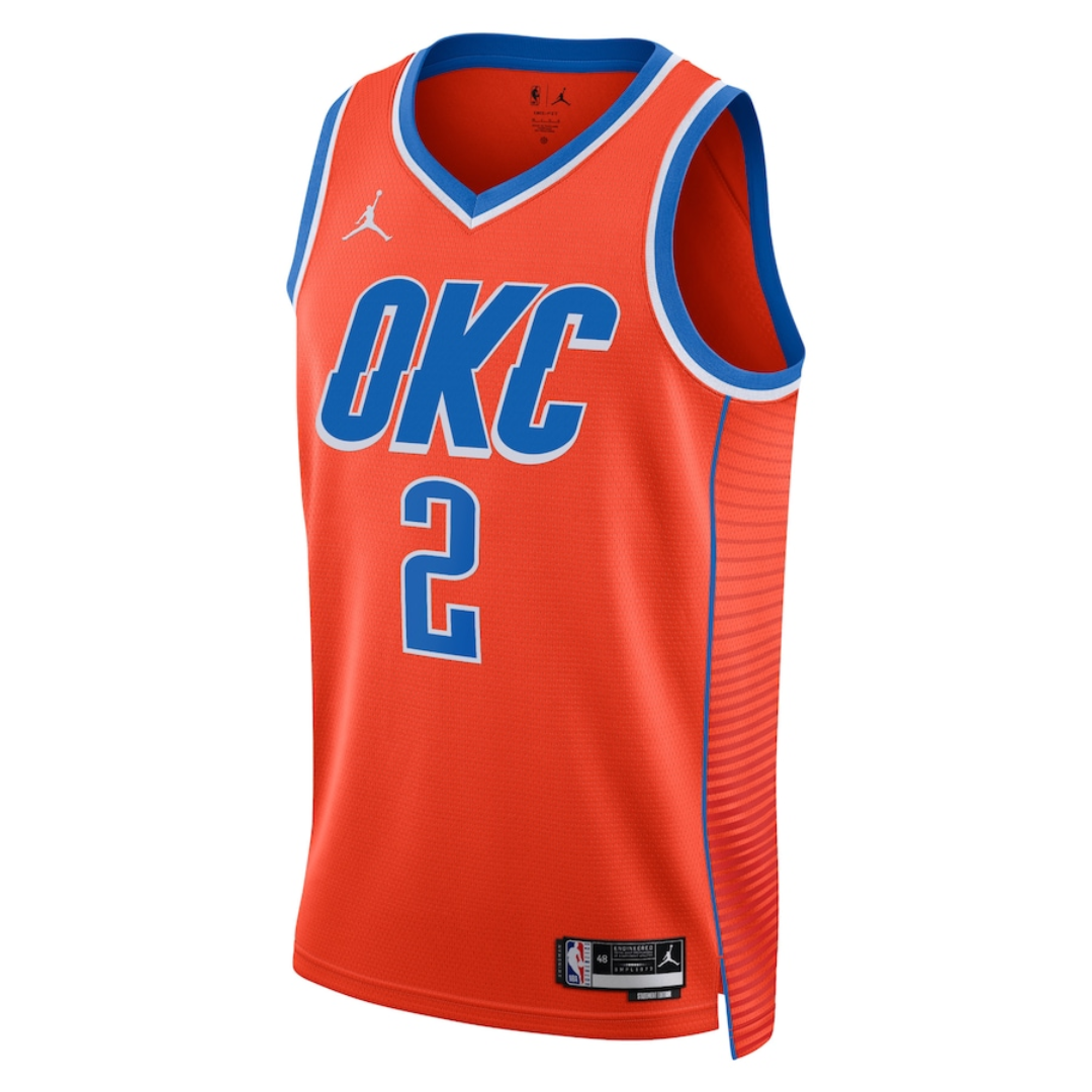 Shai Gilgeous-Alexander Oklahoma City Thunder Jersey