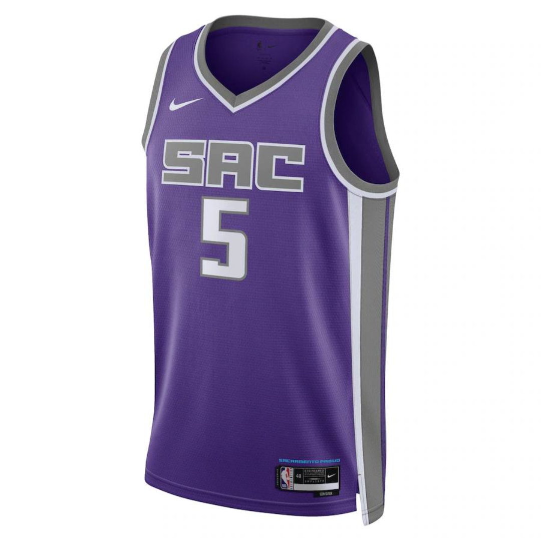 De'Aaron Fox Sacramento Kings Jersey