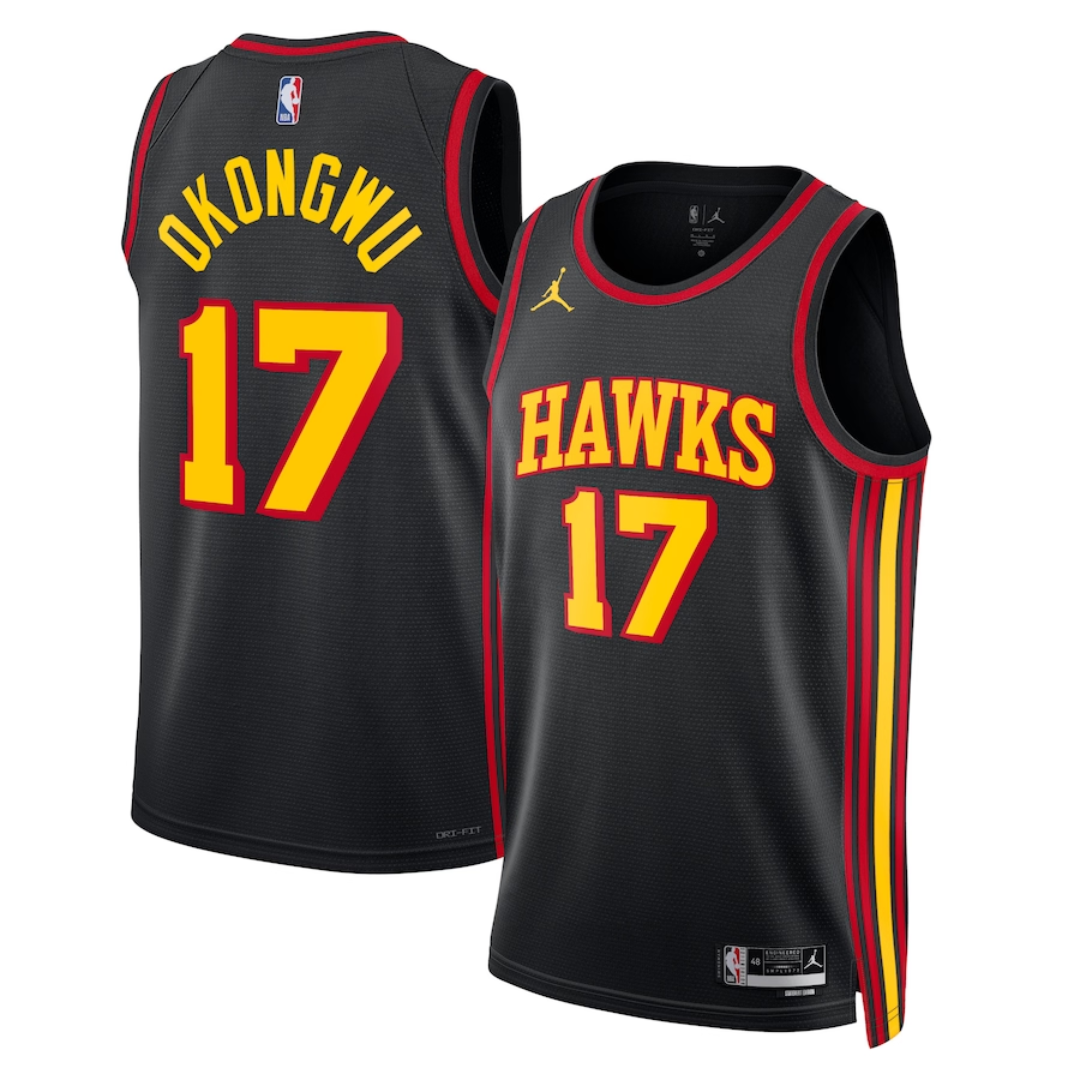 Onyeka Okongwu Atlanta Hawks Jersey