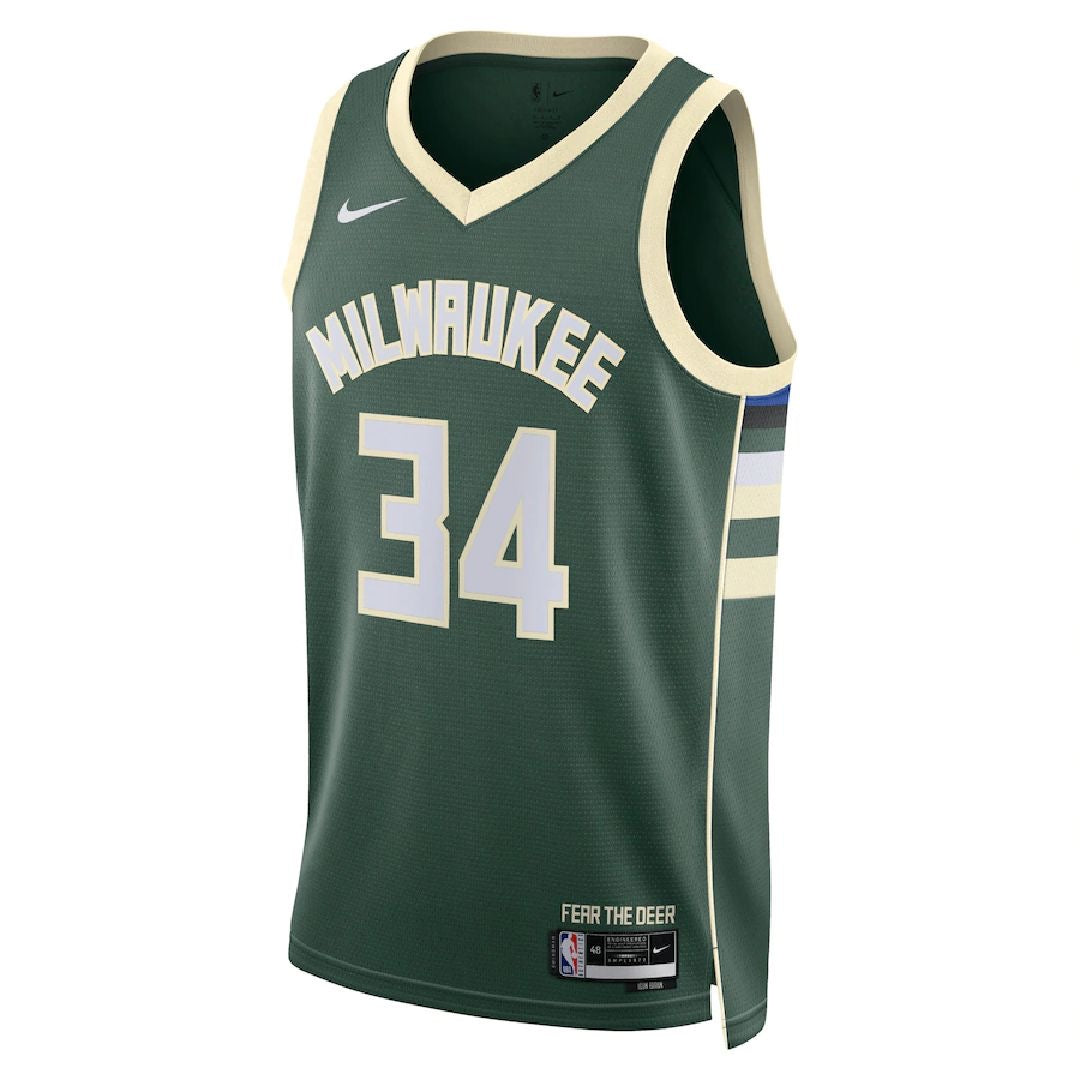 Giannis Antetokounmpo Milwaukee Bucks Jersey