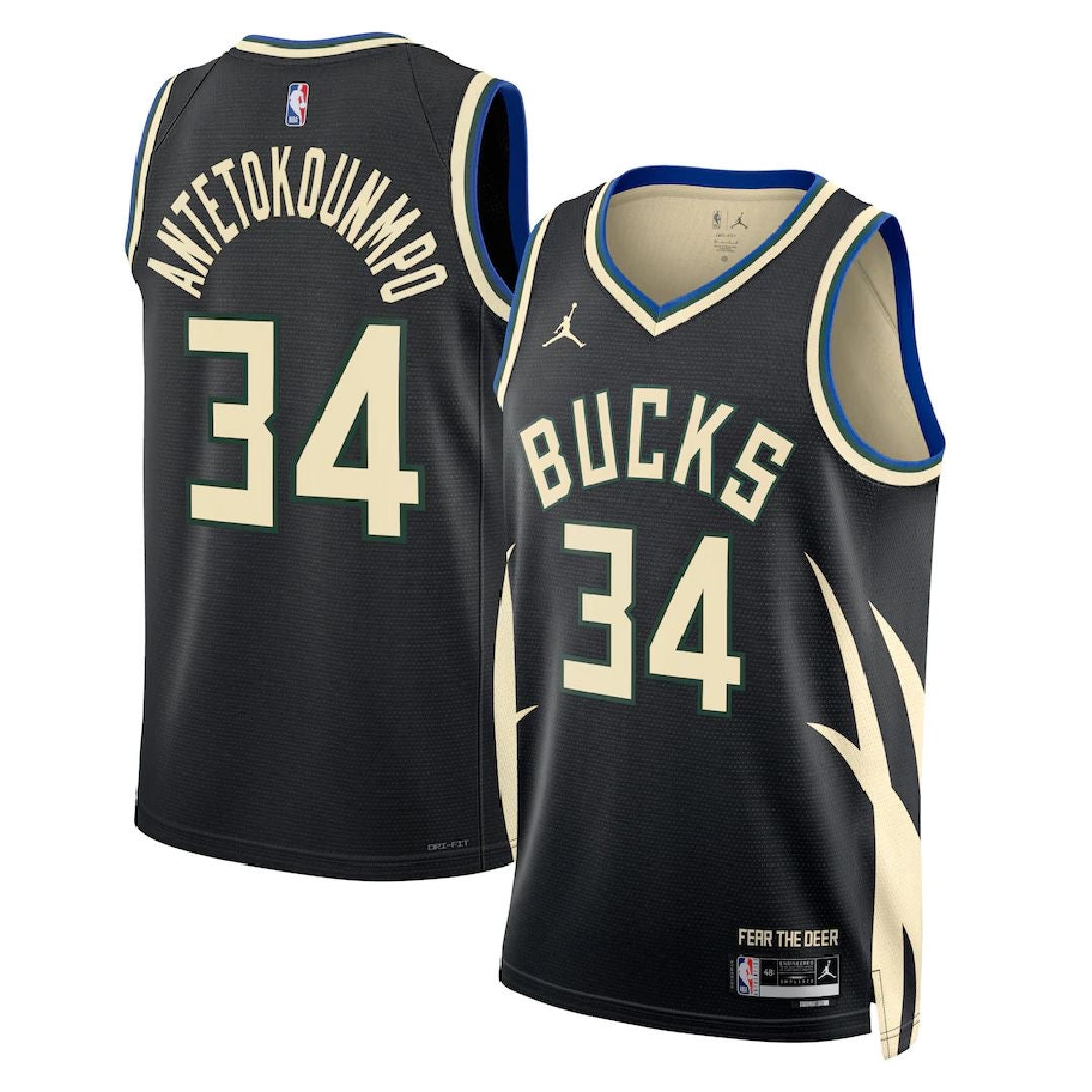 Giannis Antetokounmpo Milwaukee Bucks Jersey